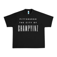Black pittsburgh city of champyinz steel city Urban Heavy Tee - linhVisuals