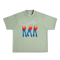 Oil Green dolly musician Urban Heavy Tee - linhVisuals
