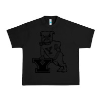 Black yale vintage Urban Heavy Tee - linhVisuals