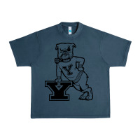 Midnight Navy yale vintage Urban Heavy Tee - linhVisuals