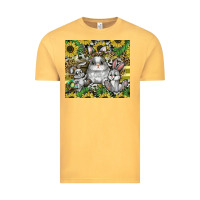 Vintage Mustard easter Vintage Tee - CowhideDigitalArt