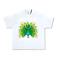 White peacock inspired beautiful color bird (3) Urban Heavy Tee - linhVisuals
