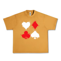 Peanut Butter playing cards poker heart spade club Urban Heavy Tee - linhVisuals