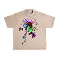 French Oak Be Kind Autism Semicolon Urban Heavy Tee - Jasminsmagicworld