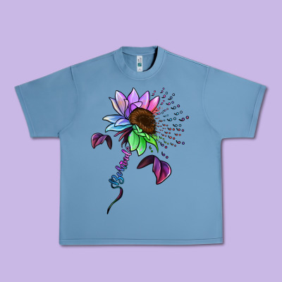 Be Kind Autism Semicolon Urban Heavy Tee Designed By Jasminsmagicworld