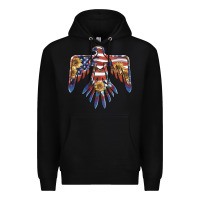 Black thunderbird usa Premium Hoodie - BarkalooDesign
