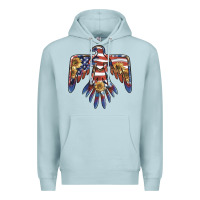 Blue Mist thunderbird usa Premium Hoodie - BarkalooDesign