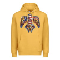 Mustard thunderbird usa Premium Hoodie - BarkalooDesign