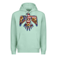 Seafoam thunderbird usa Premium Hoodie - BarkalooDesign