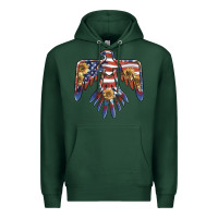 Sports Green thunderbird usa Premium Hoodie - BarkalooDesign