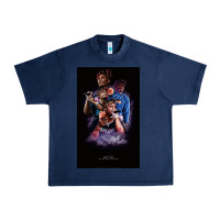 Navy rap music juice Urban Heavy Tee - linhVisuals
