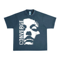 Midnight Navy converge Urban Heavy Tee - linhVisuals