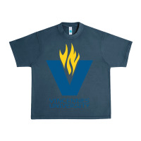 Midnight Navy university of vincennes Urban Heavy Tee - linhVisuals