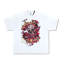 White avenged sevenfold Urban Heavy Tee - linhVisuals