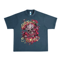 Midnight Navy avenged sevenfold Urban Heavy Tee - linhVisuals