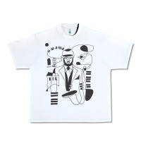 White gregory porter jazz music Urban Heavy Tee - linhVisuals