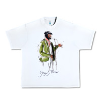 White gregory porter jazz music Urban Heavy Tee - linhVisuals