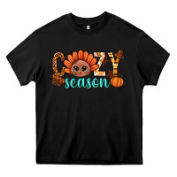 Black turkey cozy season thanksgiving bbs Heavy Core Tee - BundleAndBundleShop