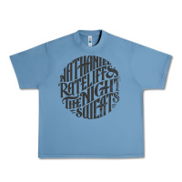 Pebble Blue nathaniel rateliff müsïc Urban Heavy Tee - linhVisuals