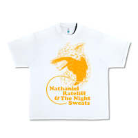 White nathaniel rateliff müsïc Urban Heavy Tee - linhVisuals