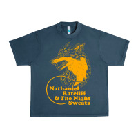 Midnight Navy nathaniel rateliff müsïc Urban Heavy Tee - linhVisuals