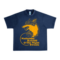 Navy nathaniel rateliff müsïc Urban Heavy Tee - linhVisuals