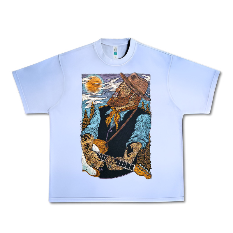 Nathaniel Rateliff Müsïc Urban Heavy Tee by linhVisuals | Teevron