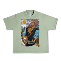 Oil Green nathaniel rateliff müsïc Urban Heavy Tee - linhVisuals