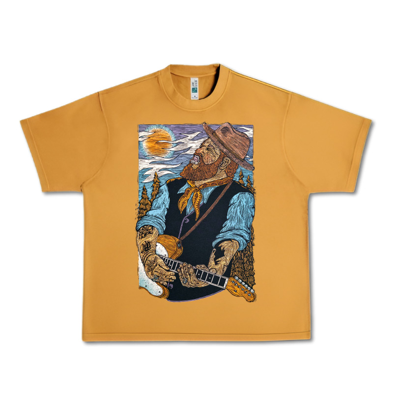 Nathaniel Rateliff Müsïc Urban Heavy Tee by linhVisuals | Teevron