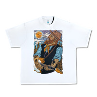 White nathaniel rateliff müsïc Urban Heavy Tee - linhVisuals