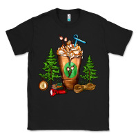 Black camping cold drink frappe Classic Tee - FaDigitalArtStudio