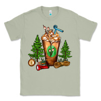 Matcha camping cold drink frappe Classic Tee - FaDigitalArtStudio