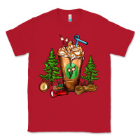 Red camping cold drink frappe Classic Tee - FaDigitalArtStudio