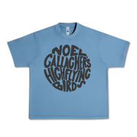 Pebble Blue noel gallagher's high flying birds classic Urban Heavy Tee - linhVisuals
