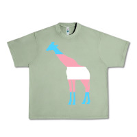 Oil Green transgender flag ftm mtf trans pride Urban Heavy Tee - linhVisuals