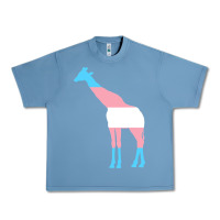 Pebble Blue transgender flag ftm mtf trans pride Urban Heavy Tee - linhVisuals
