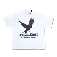 White noel gallagher's high flying birds classic Urban Heavy Tee - linhVisuals
