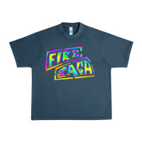 Midnight Navy fire saga music Urban Heavy Tee - linhVisuals