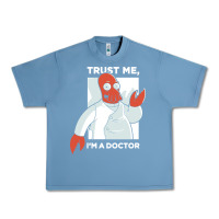 Pebble Blue doctor zoidberg who Urban Heavy Tee - linhVisuals