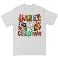 Dove Grey Merry christmas cats Premium Tee - FaDigitalArtStudio