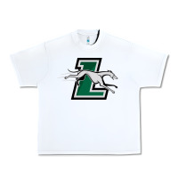 White loyola (md) greyhounds Urban Heavy Tee - linhVisuals