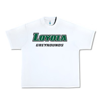 White loyola (md) greyhounds Urban Heavy Tee - linhVisuals