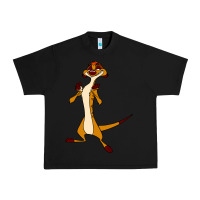 Black Timon Funny Urban Heavy Tee - linhVisuals