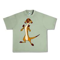 Oil Green Timon Funny Urban Heavy Tee - linhVisuals