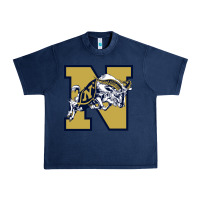 Navy navy midshipmen Urban Heavy Tee - linhVisuals