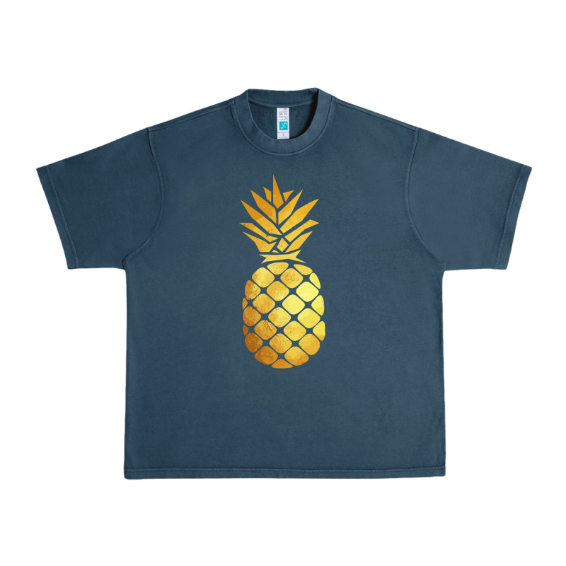Gold Pineapple Urban Heavy Tee by linhVisuals | Teevron