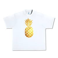 White gold pineapple Urban Heavy Tee - linhVisuals