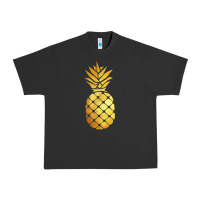Pigment Black gold pineapple Urban Heavy Tee - linhVisuals
