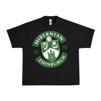 Black hibernian edinburg Urban Heavy Tee - linhVisuals