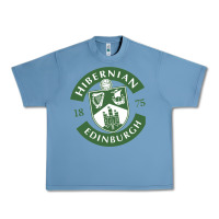 Pebble Blue hibernian edinburg Urban Heavy Tee - linhVisuals